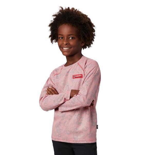 Columbia Disney Sun Deflector Shirts Red For Girls NZ48390 New Zealand